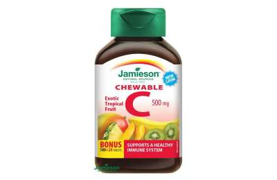 JAMIESON Vitamin C 500mg tr.ovoce cucací tbl. 120